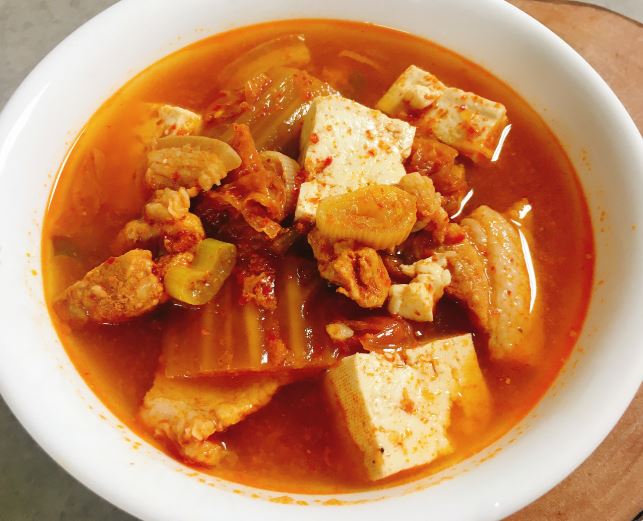 돼지고기 김치찌개 칼로리, 영양성분, 효능, 나트륨